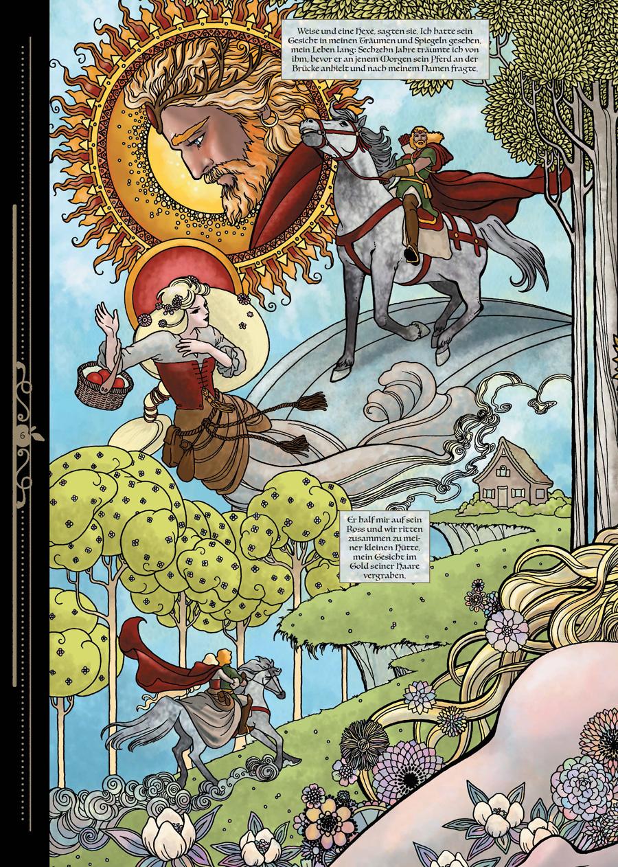 Beispielinhalt (Bild) Snow, Glass, Apples