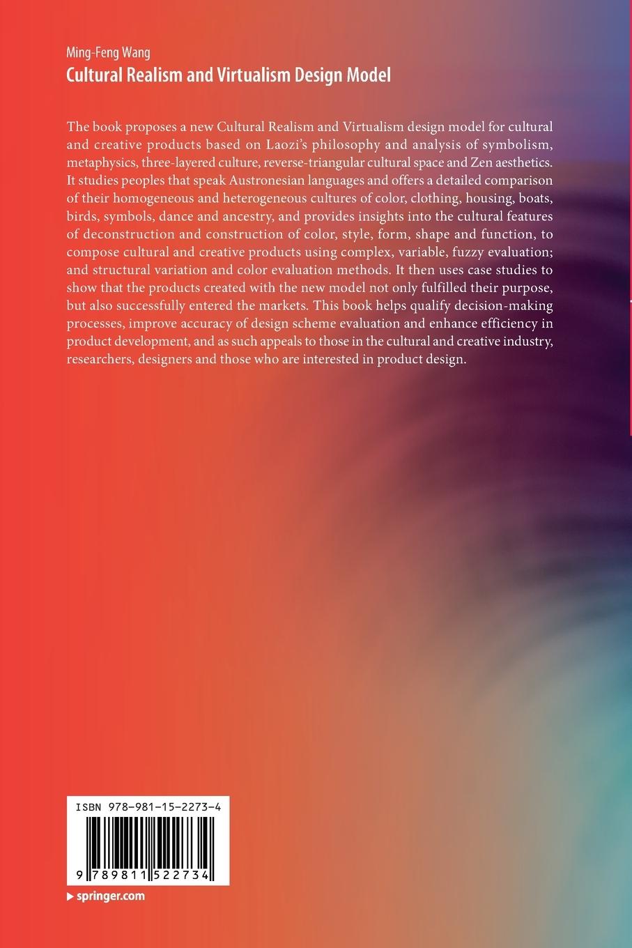 Rückseitencover Cultural Realism and Virtualism Design Model