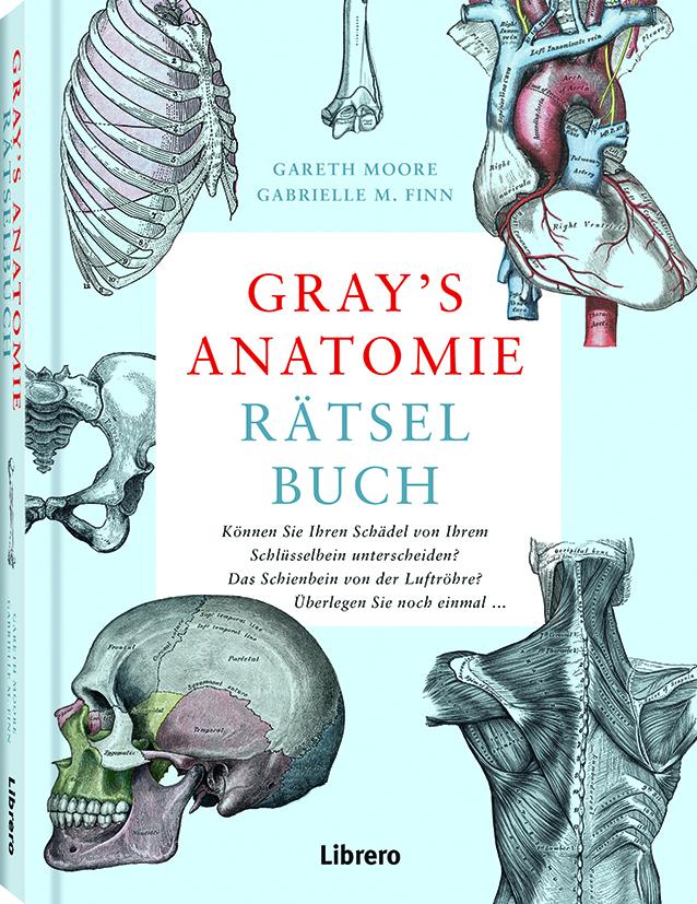 Vorderes Coverbild GRAY'S ANATOMIE RÄTSELBUCH
