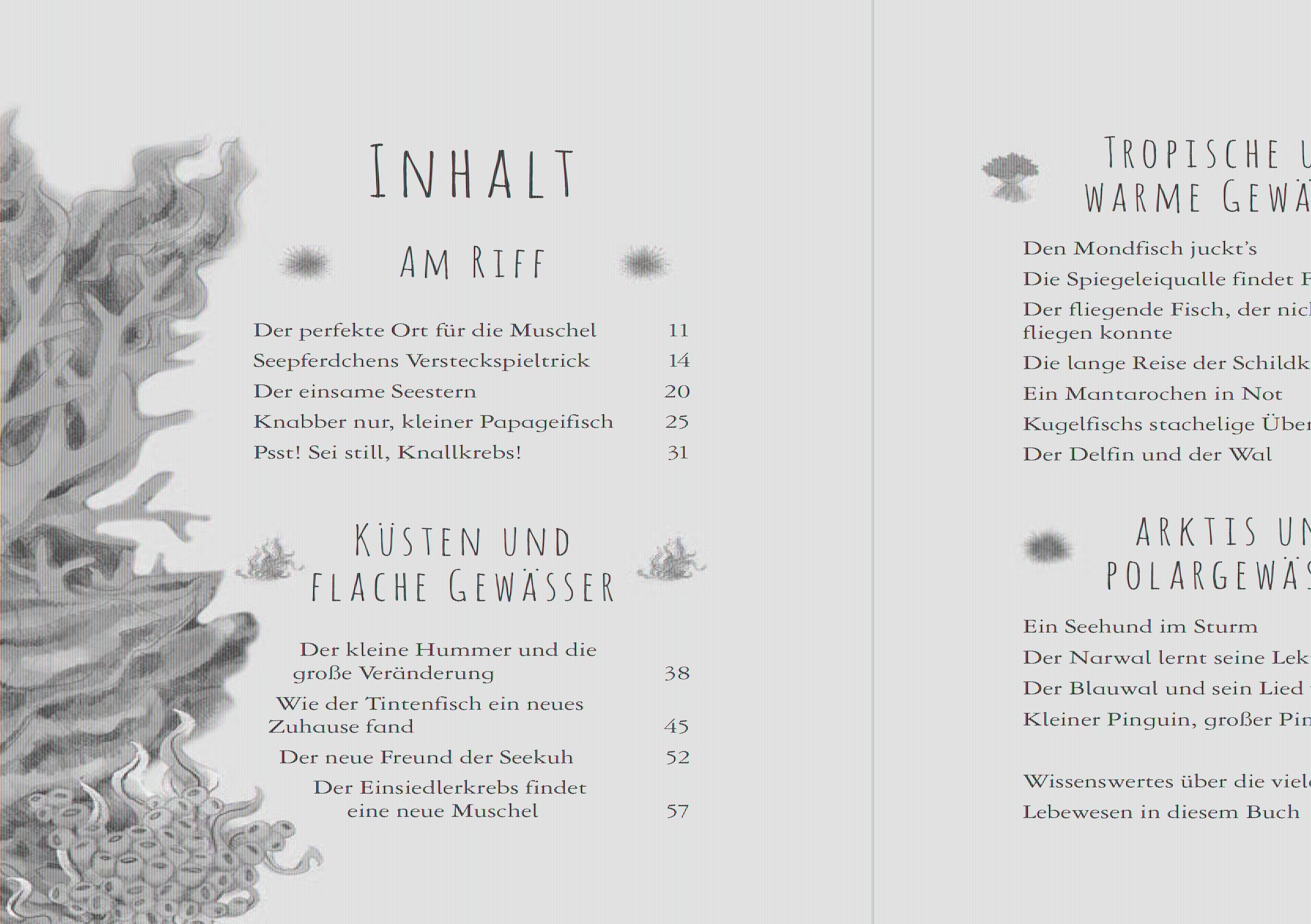 Beispielinhalt (Bild) Wunderwelt der Tiere im Meer