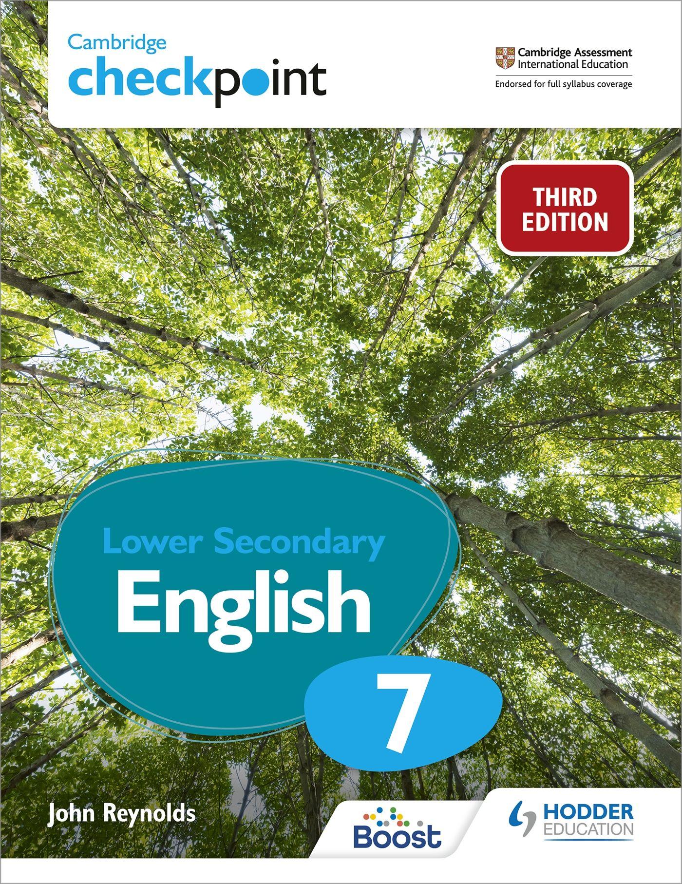 Vorderes Coverbild Cambridge Checkpoint Lower Secondary English Student's Book 7