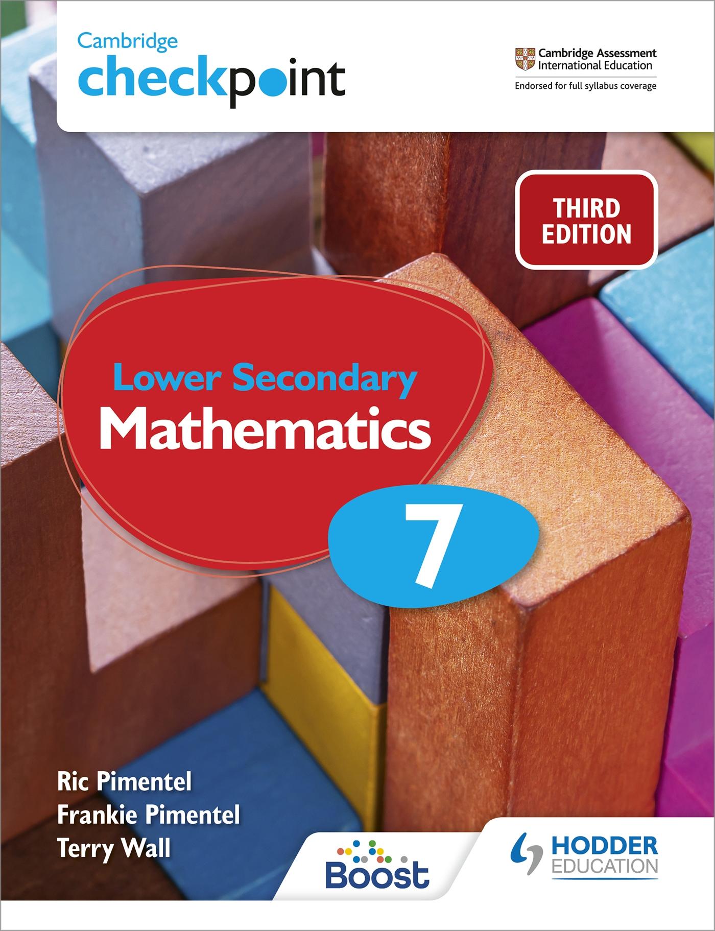Vorderes Coverbild Cambridge Checkpoint Lower Secondary Mathematics Student's Book 7