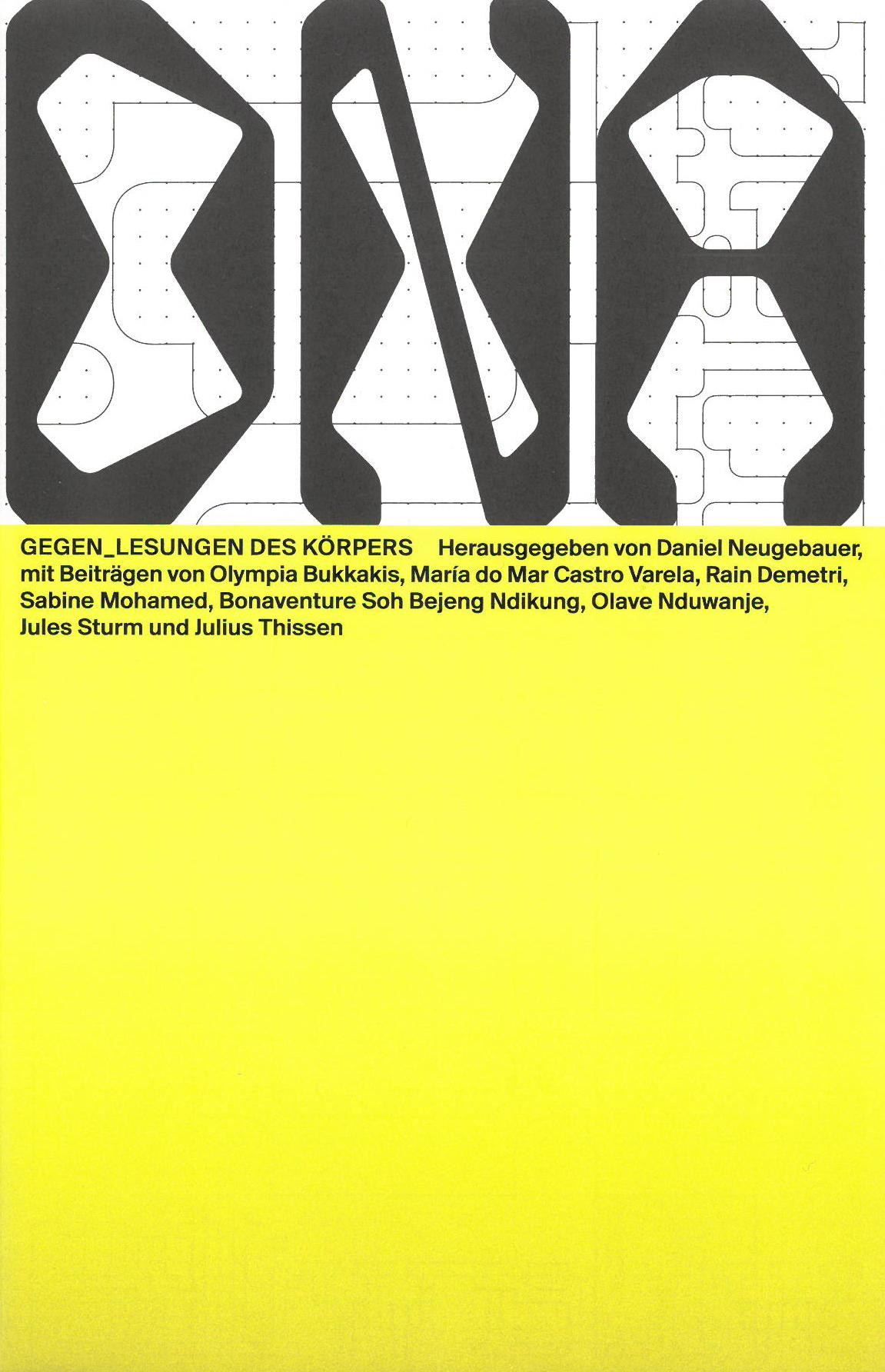 Vorderes Coverbild Gegen_Lesungen des Körpers