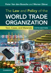Vorderes Coverbild The Law and Policy of the World Trade Organization