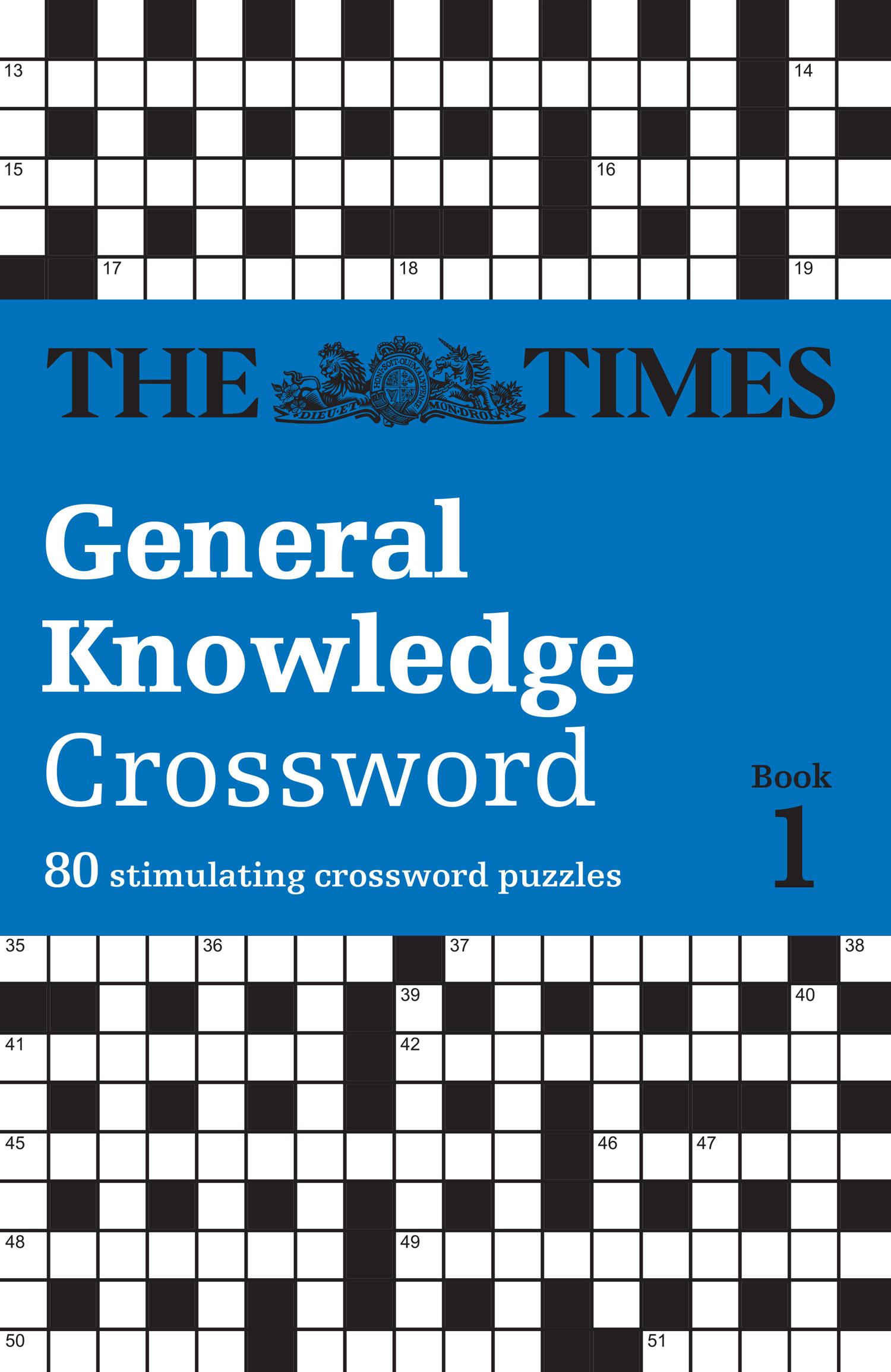 Vorderes Coverbild The Times Crosswords - The Times General Knowledge Crossword Book 1