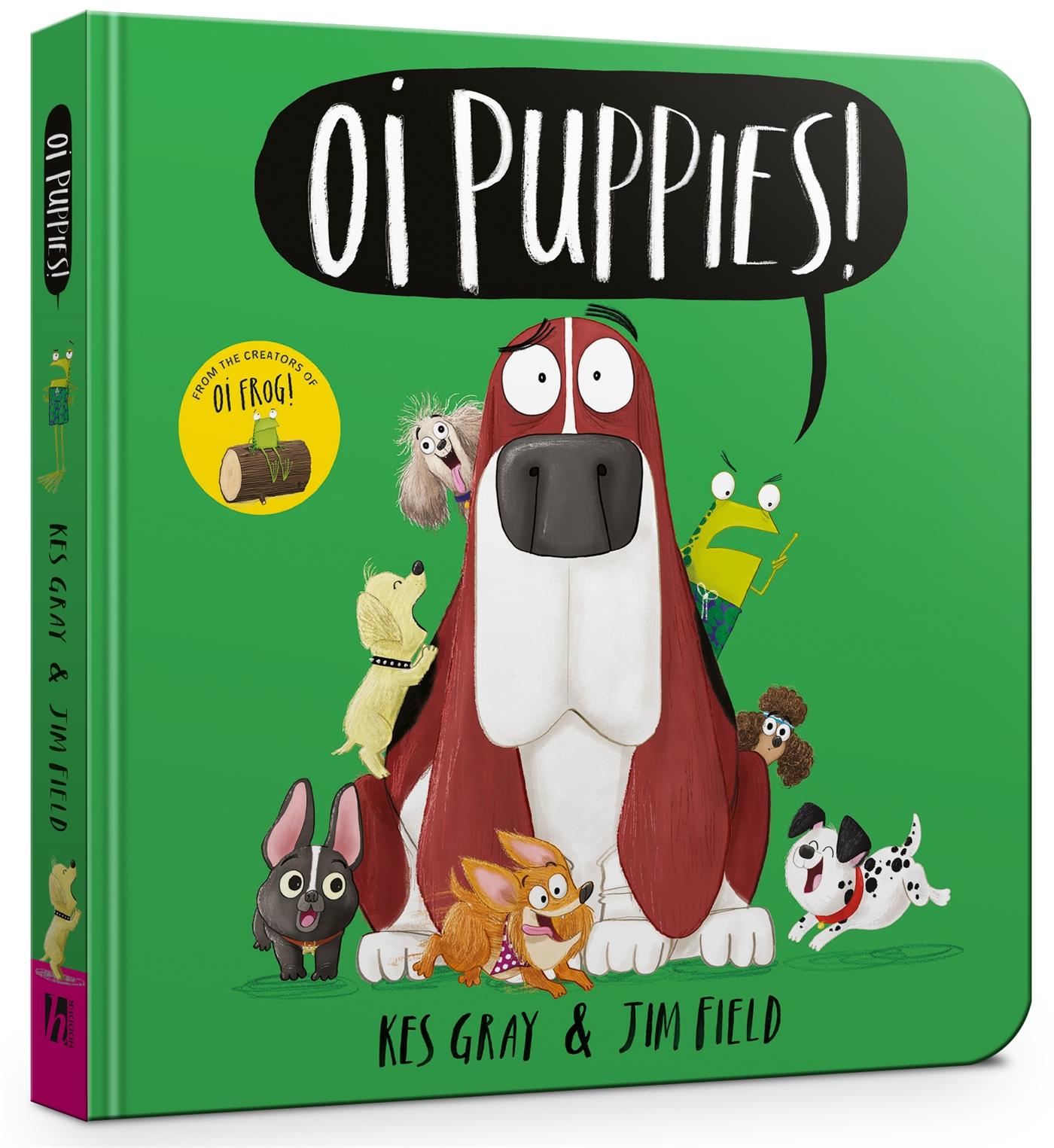 Vorderes Coverbild Oi Puppies Board Book