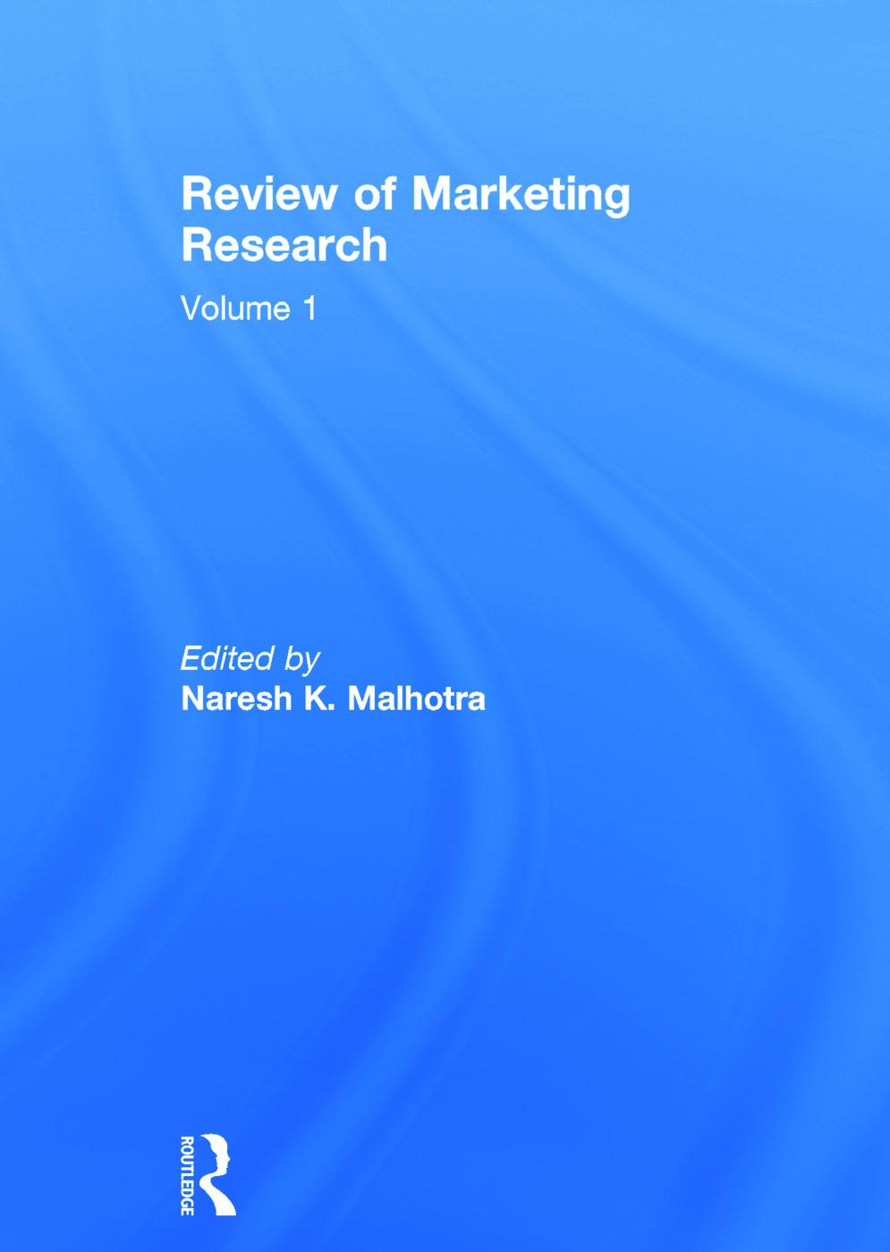 Vorderes Coverbild Review of Marketing Research
