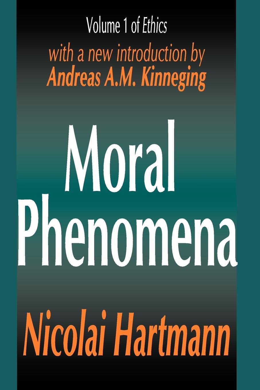 Vorderes Coverbild Moral Phenomena