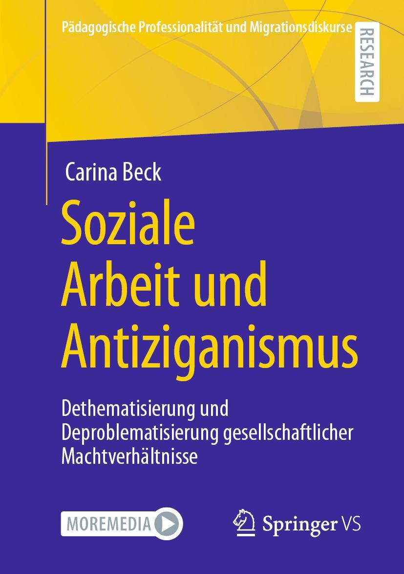 Vorderes Coverbild Soziale Arbeit und Antiziganismus