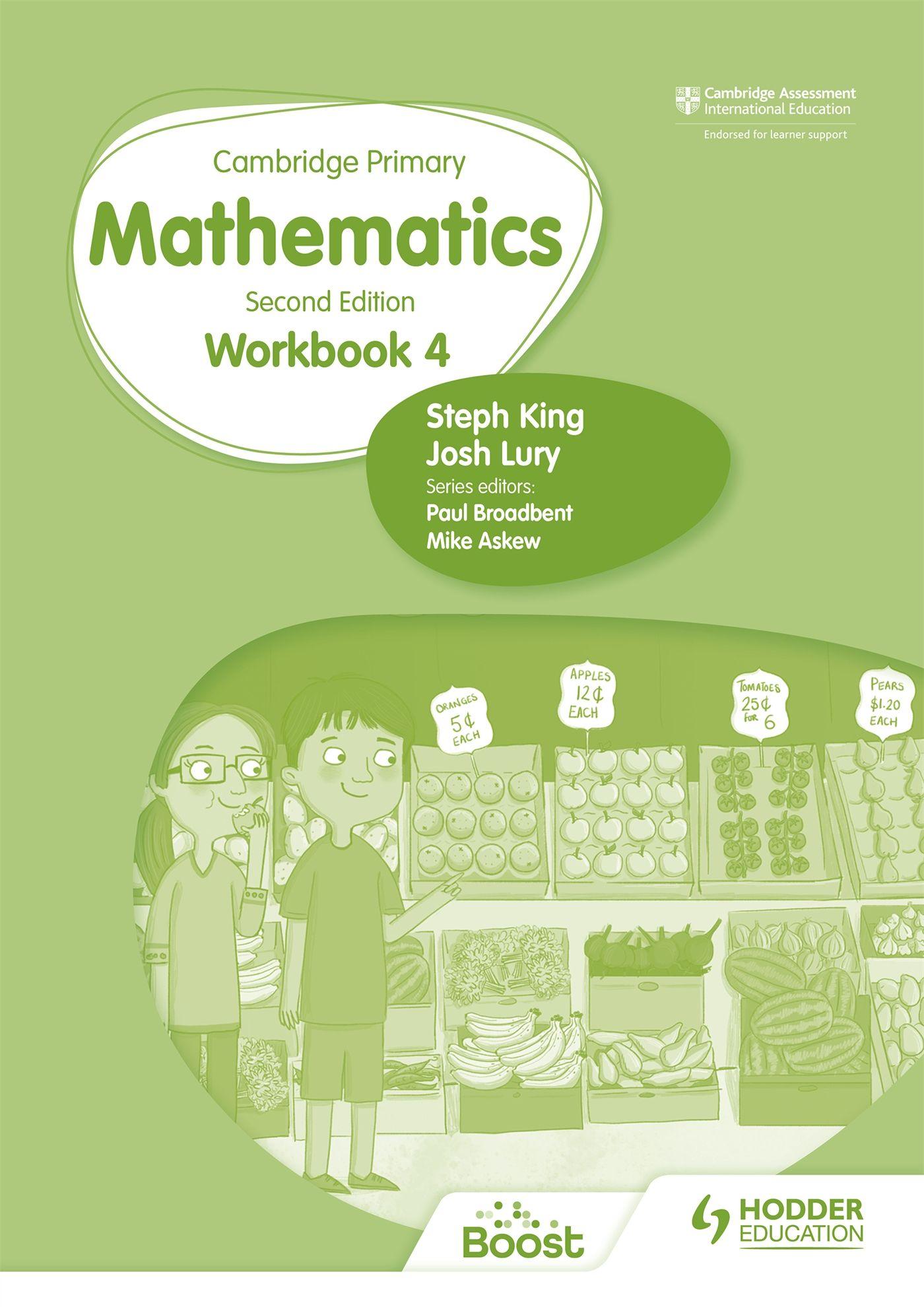 Vorderes Coverbild Cambridge Primary Mathematics Workbook 4