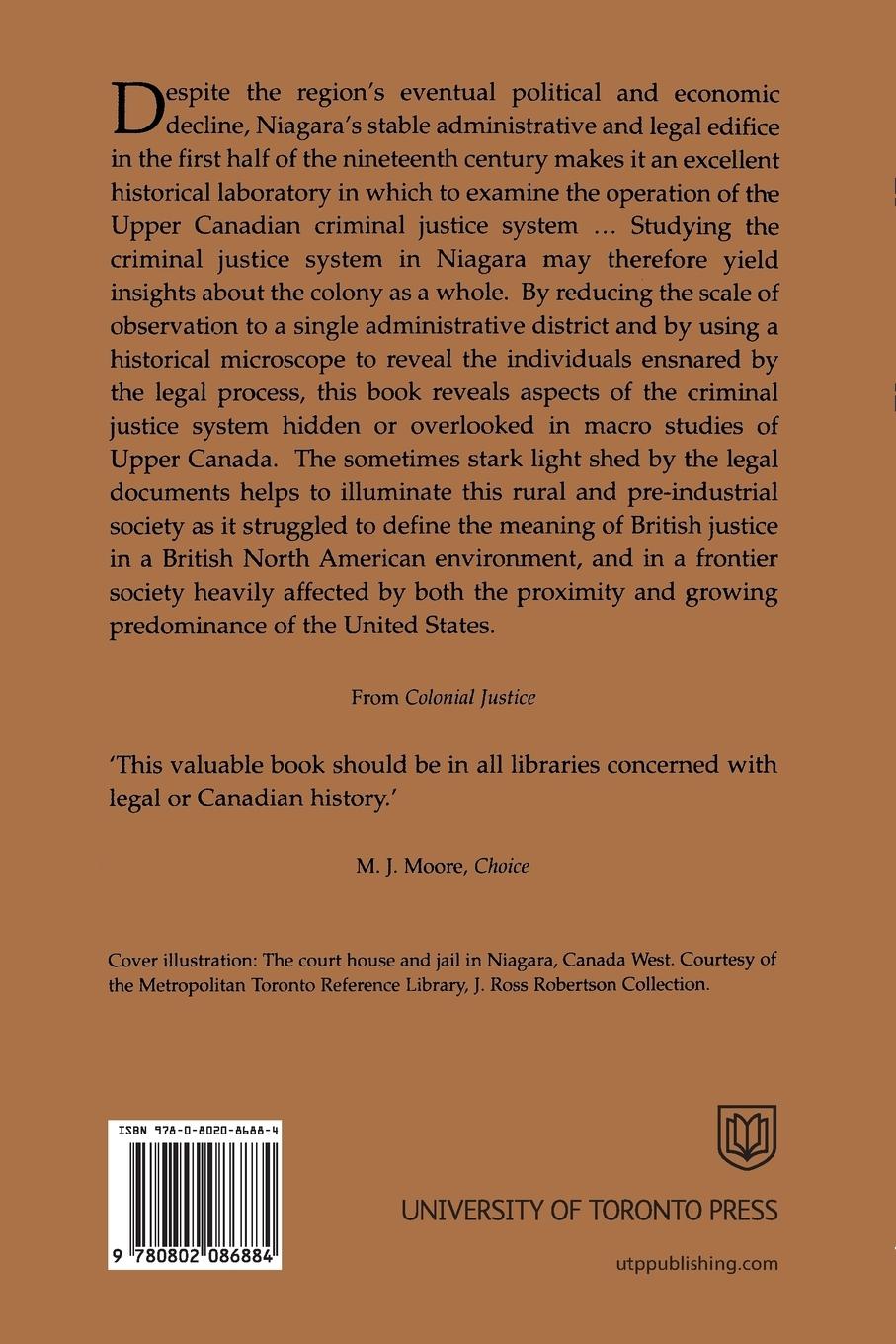 Rückseitencover Colonial Justice