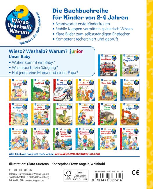 Beispielinhalt (Bild) Wieso? Weshalb? Warum? junior, Band 12: Unser Baby