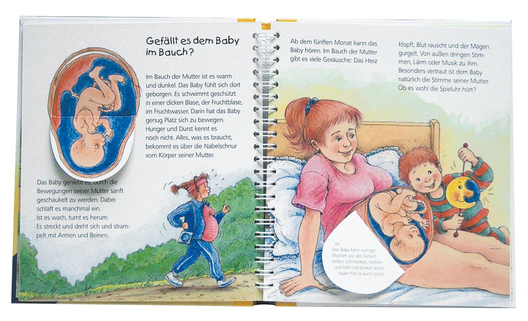 Beispielinhalt (Bild) Wieso? Weshalb? Warum? junior, Band 12: Unser Baby