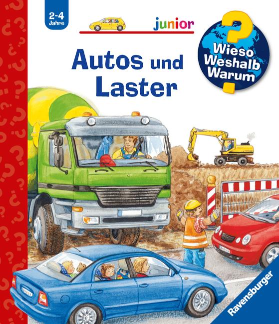 Vorderes Coverbild Wieso? Weshalb? Warum? junior, Band 11: Autos und Laster