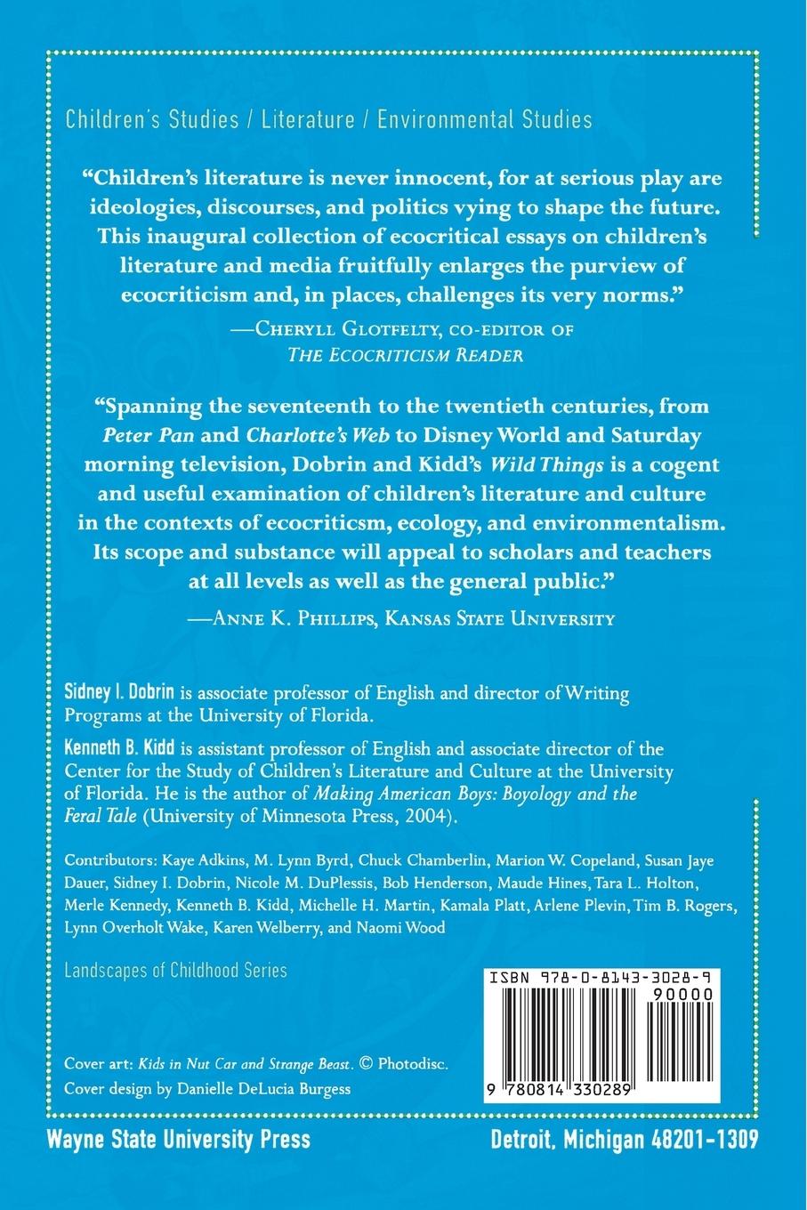 Rückseitencover Wild Things