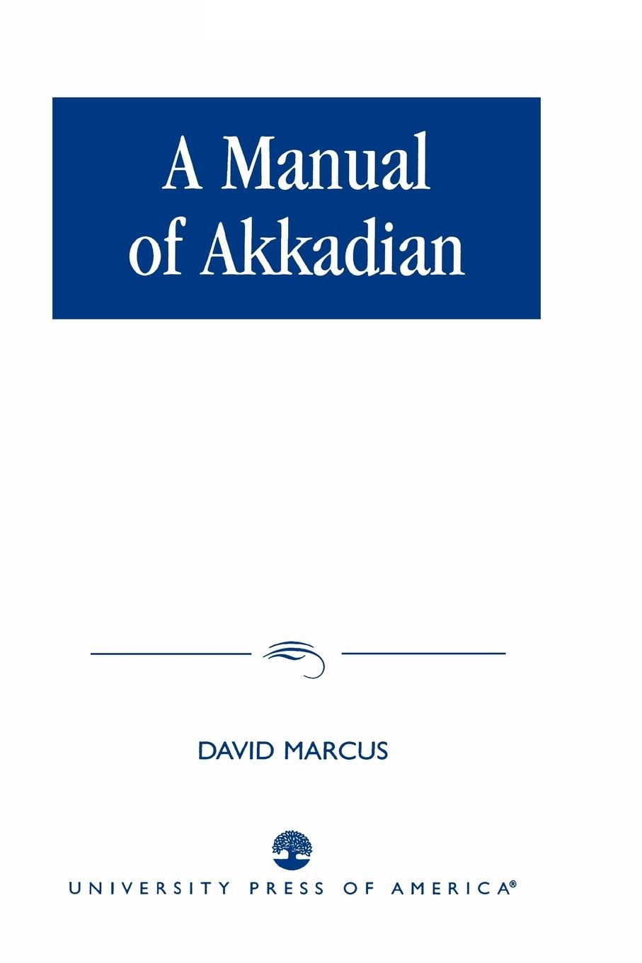 Vorderes Coverbild Manual of Akkadian