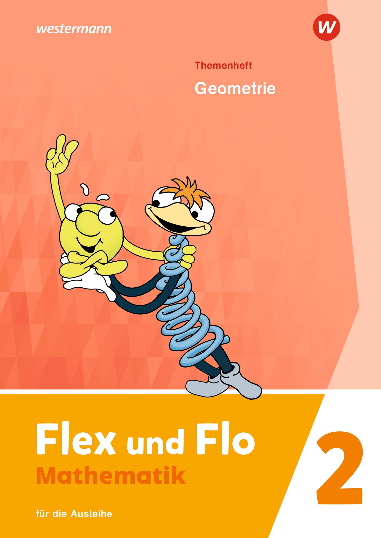 Vorderes Coverbild Flex und Flo 2. Themenheft Geometrie: Für die Ausleihe