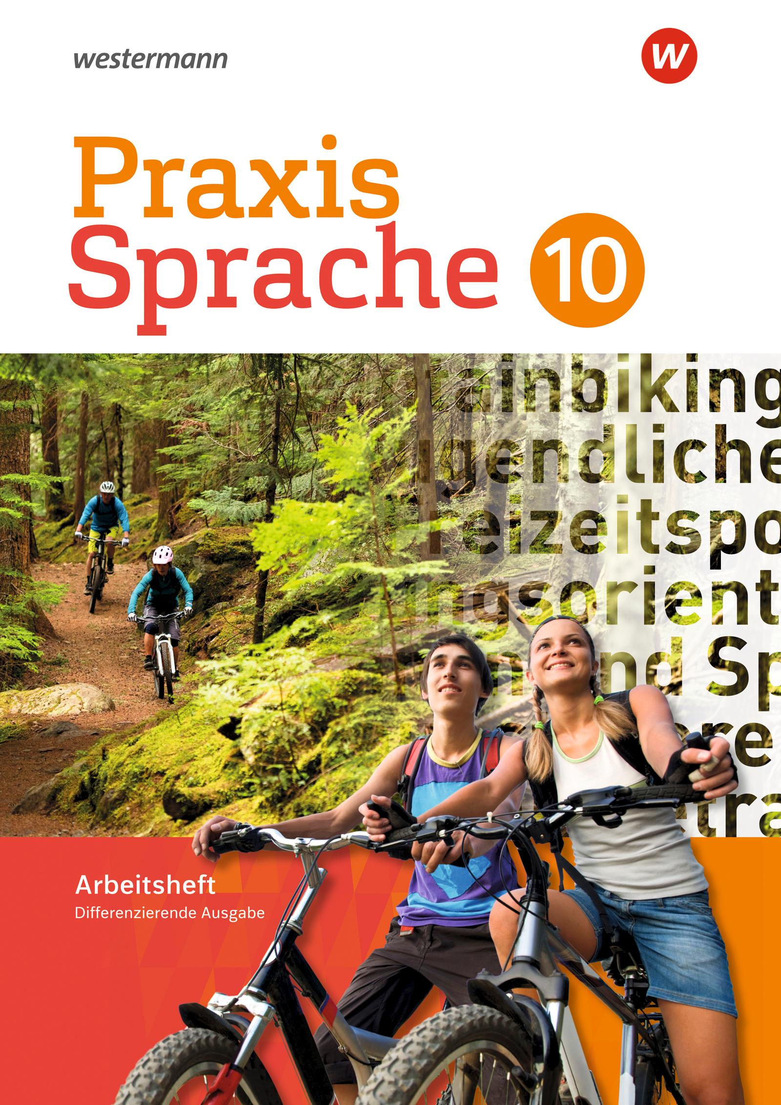 Vorderes Coverbild Praxis Sprache 10. Arbeitsheft. Differenzierende