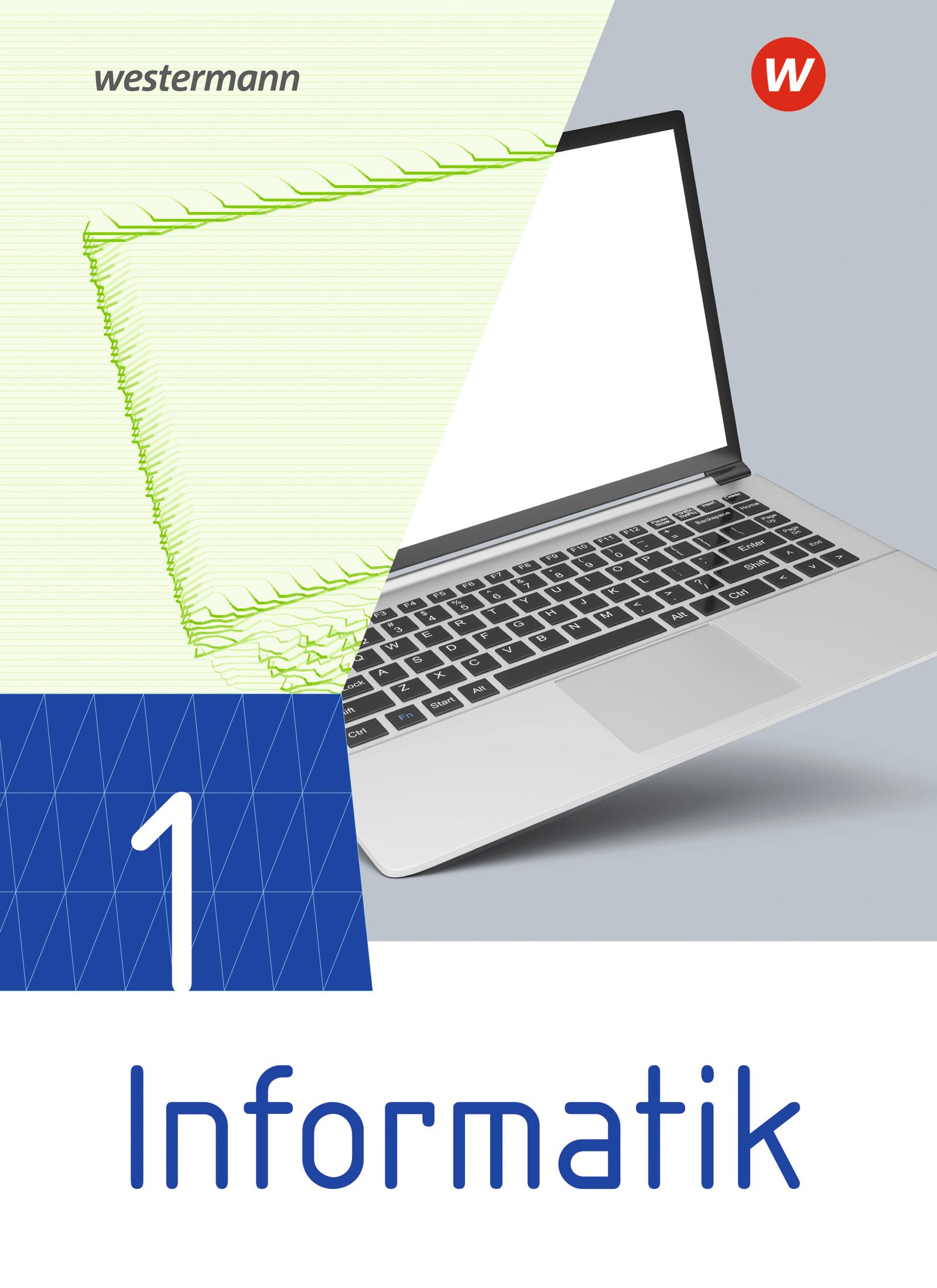 Vorderes Coverbild Informatik 1. Schulbuch. Lehrwerk für die gymnasiale Oberstufe