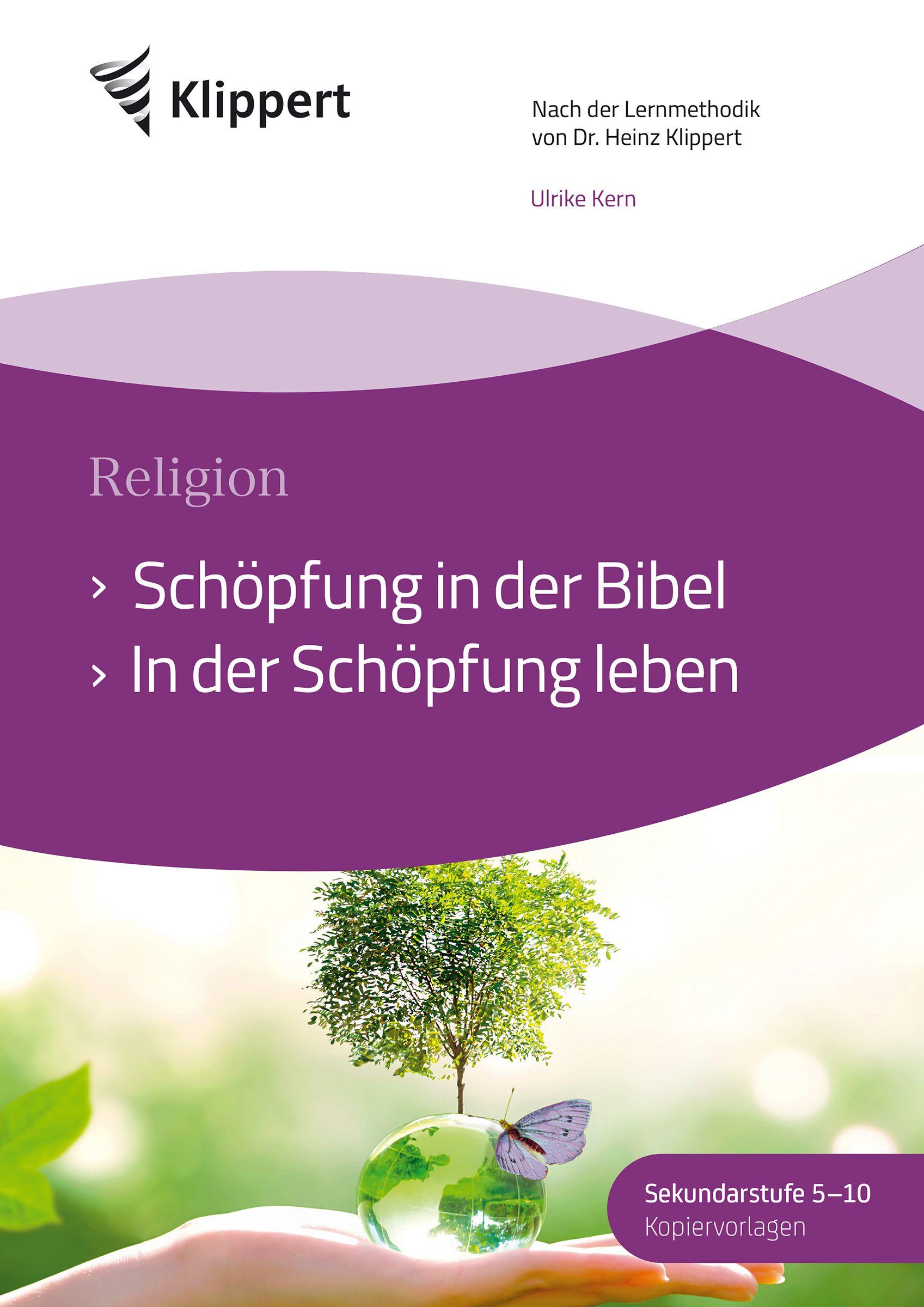Vorderes Coverbild Schöpfung in der Bibel - In der Schöpfung leben