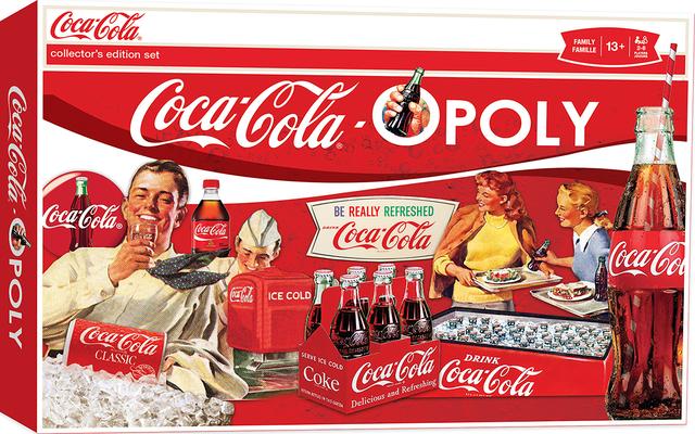 Vorderes Coverbild Coca Cola Opoly