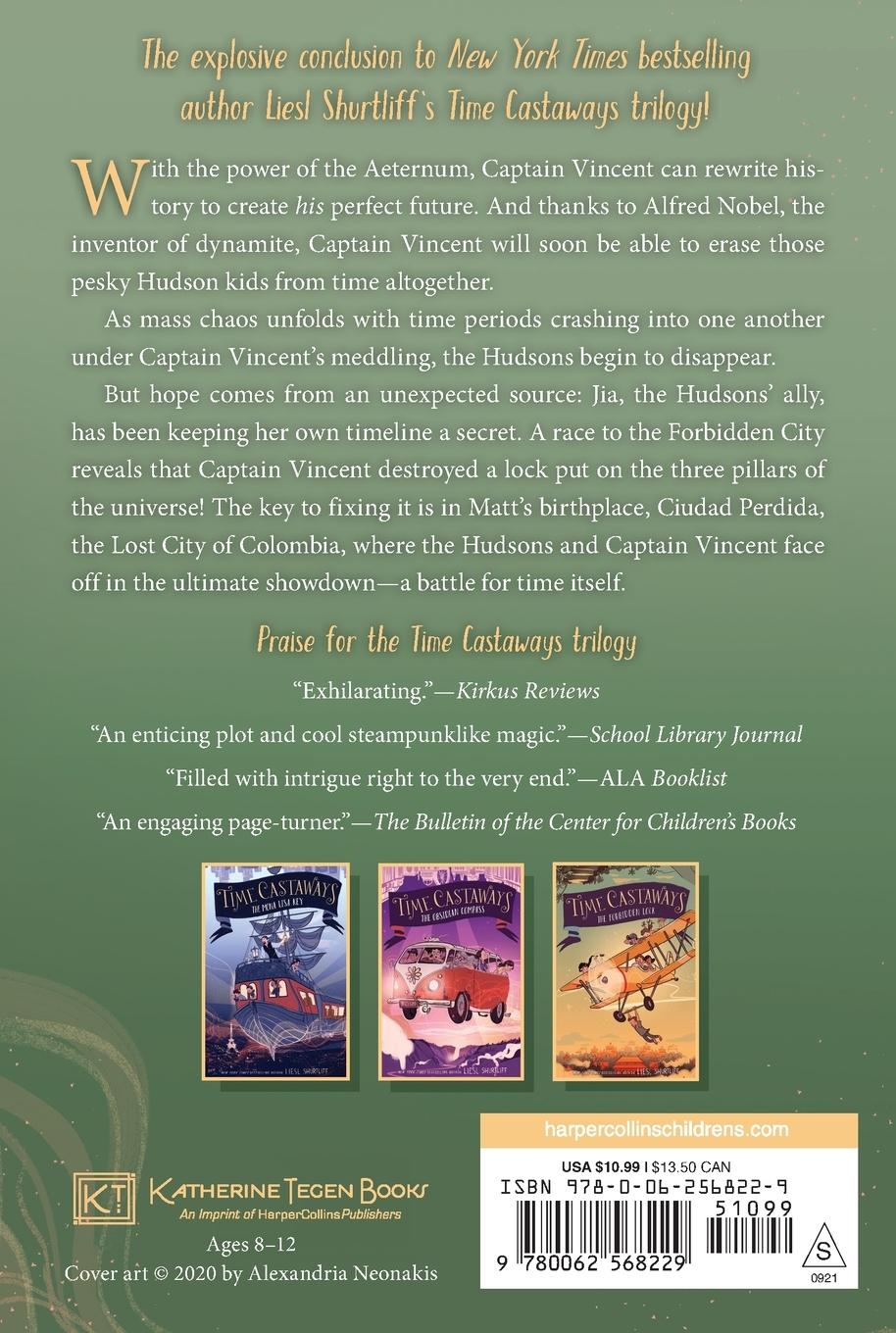Rückseitencover Time Castaways #3: The Forbidden Lock
