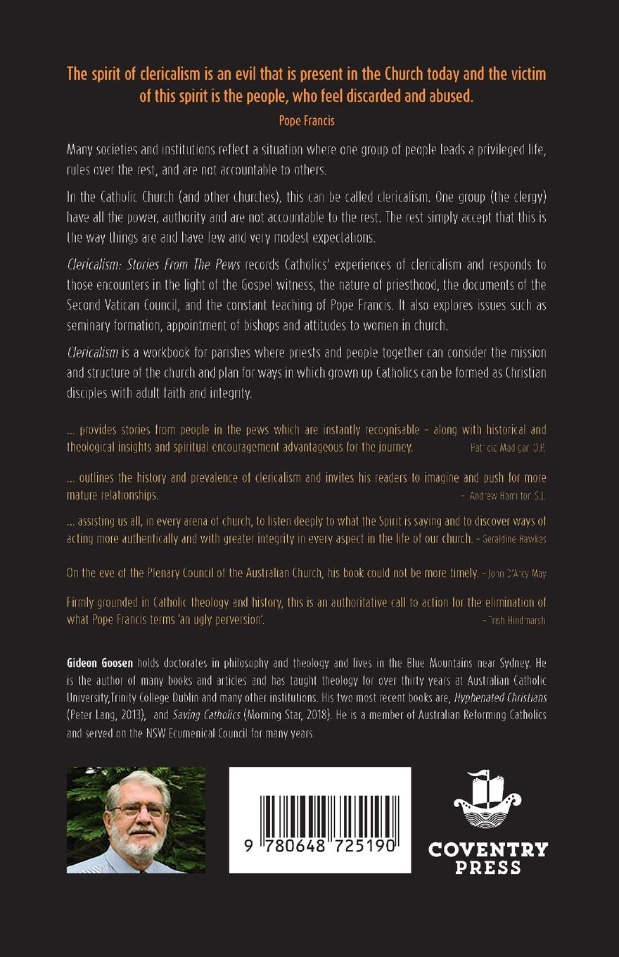 Rückseitencover Clericalism
