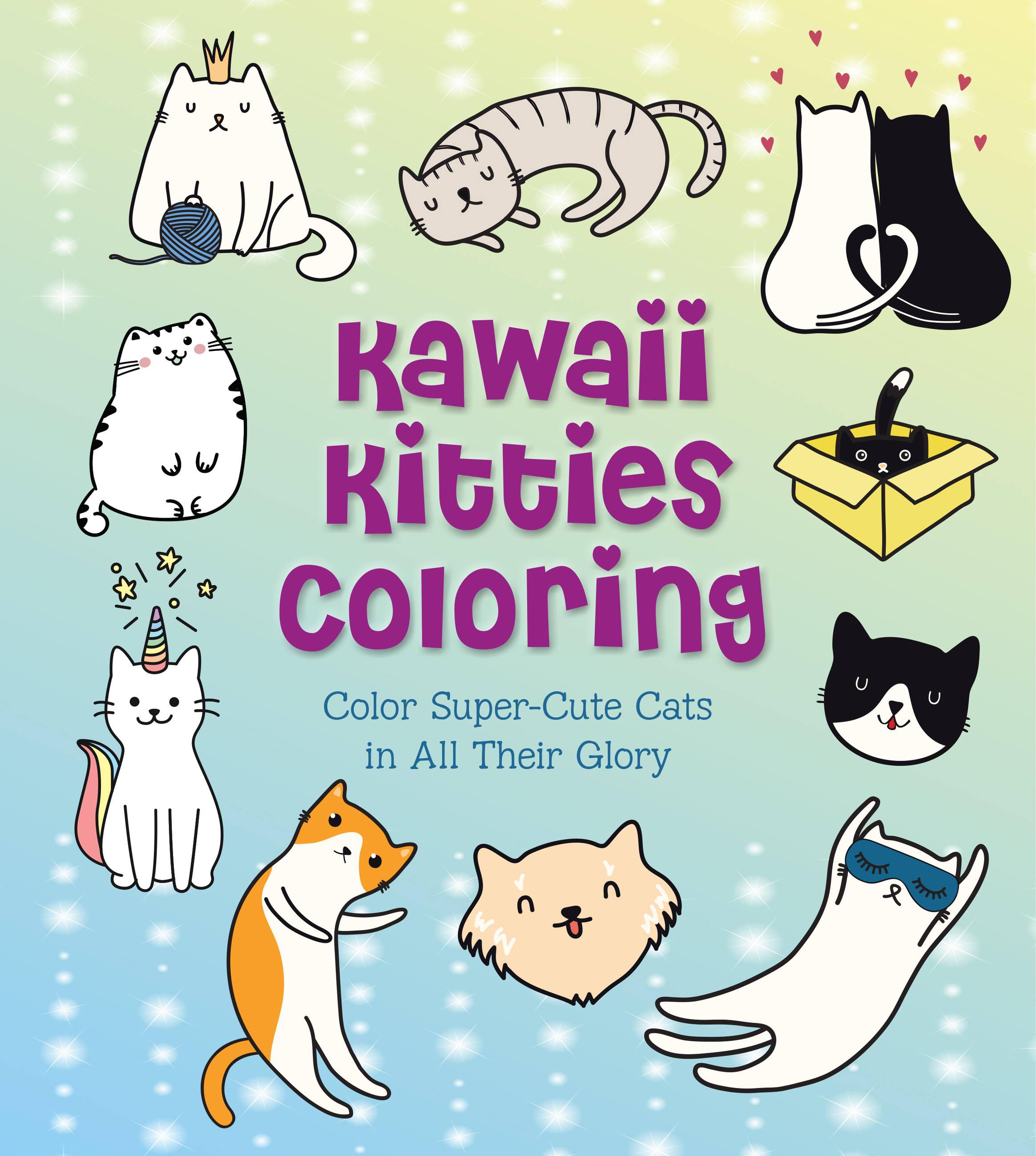 Vorderes Coverbild Kawaii Kitties Coloring