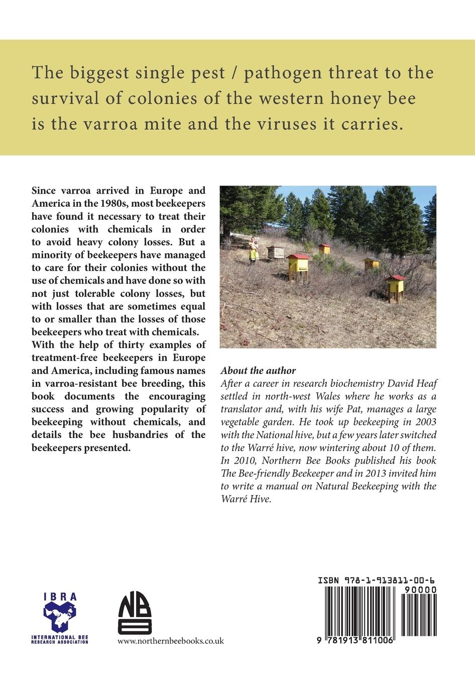 Rückseitencover Treatment Free Beekeeping