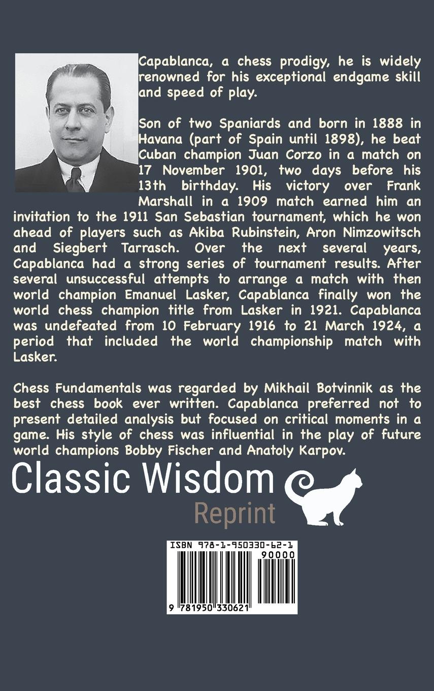 Rückseitencover Chess Fundamentals (Illustrated and Unabridged)