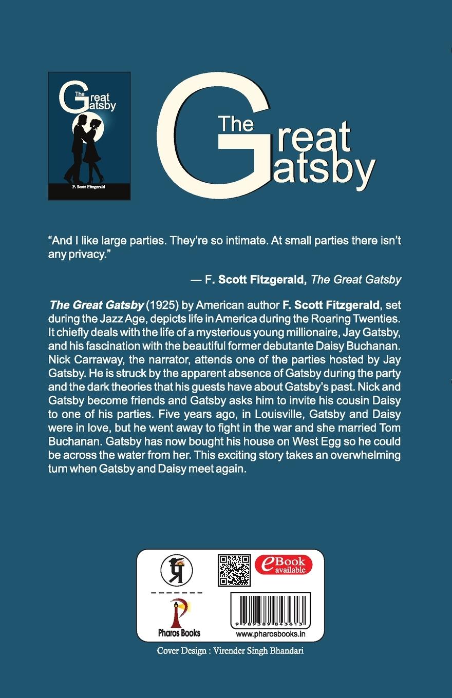 Rückseitencover The Great Gatsby