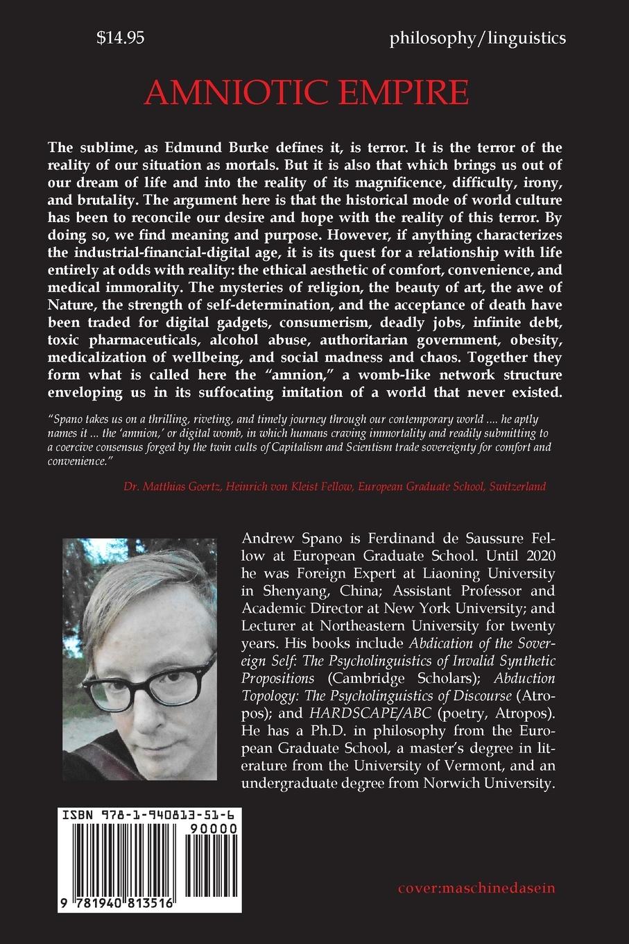 Rückseitencover AMNIOTIC EMPIRE