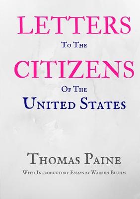 Vorderes Coverbild Letters to the Citizens of the United States