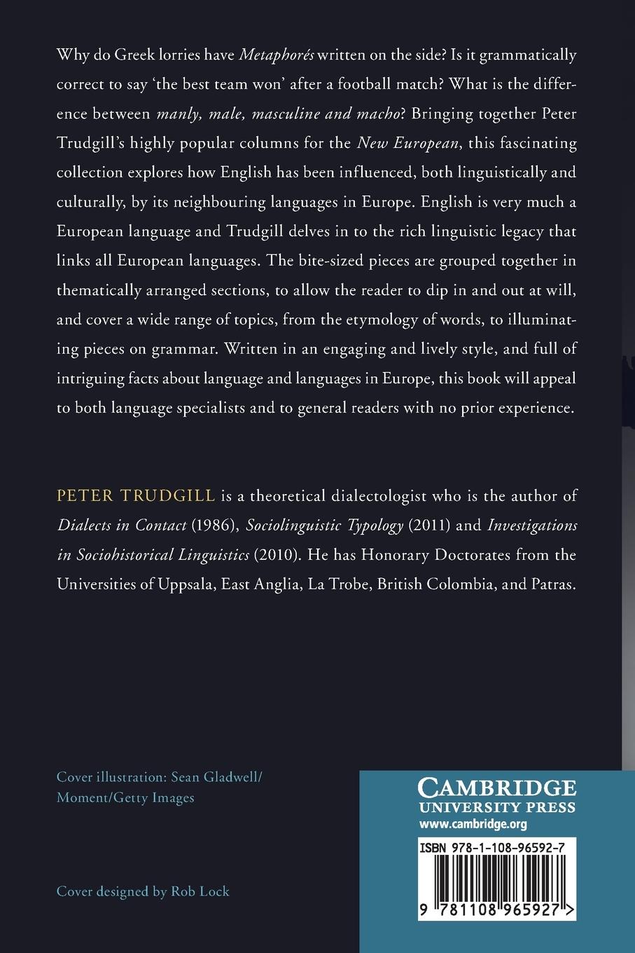 Rückseitencover European Language Matters