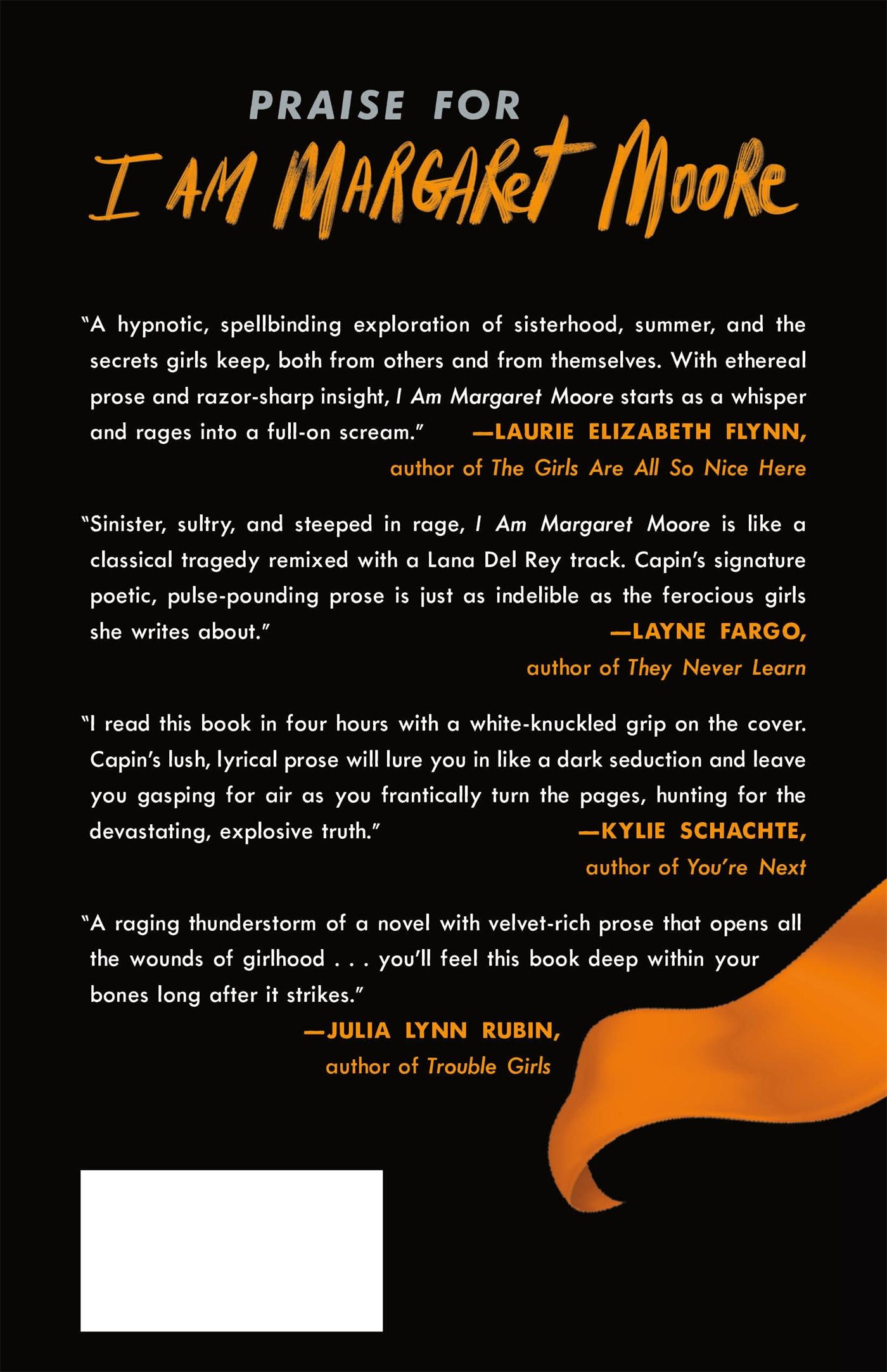 Rückseitencover I Am Margaret Moore