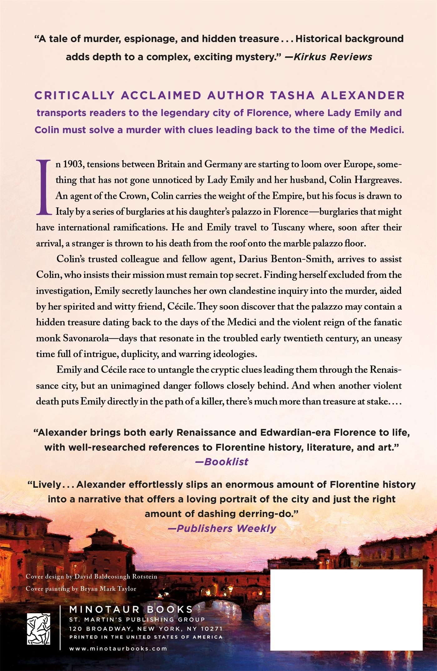 Rückseitencover Dark Heart of Florence