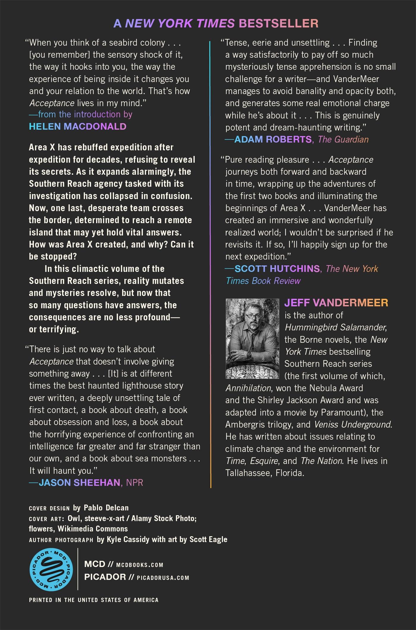 Rückseitencover Southern Reach Trilogy 3. Acceptance