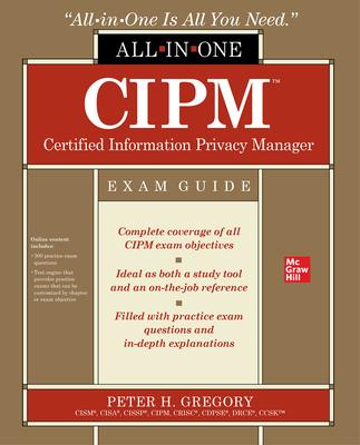Vorderes Coverbild Cipm Certified Information Privacy Manager All-In-One Exam Guide