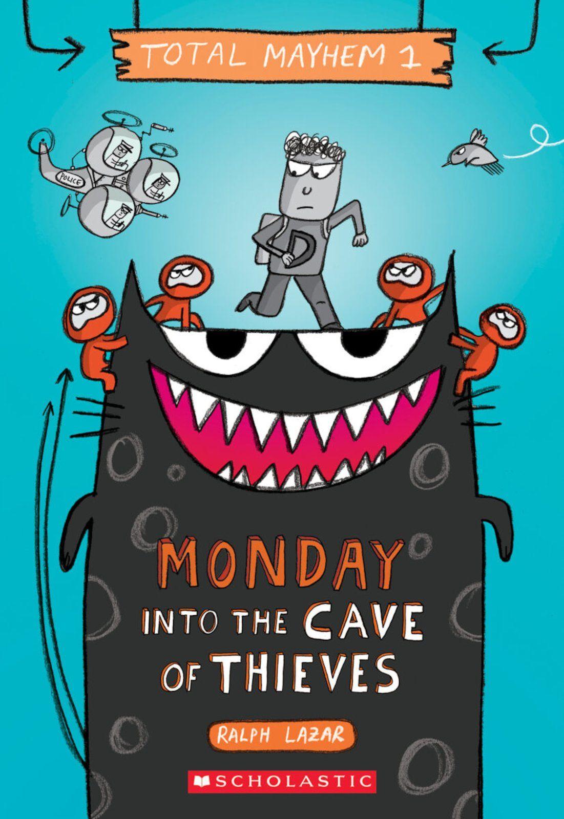 Vorderes Coverbild Monday - Into the Cave of Thieves (Total Mayhem #1)