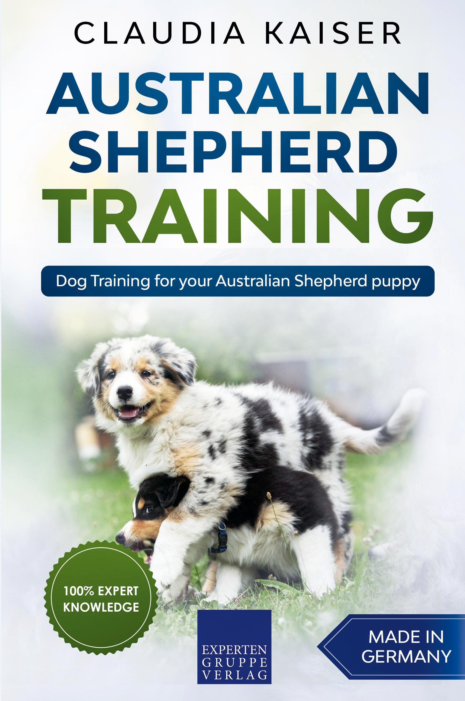 Vorderes Coverbild Australian Shepherd Training