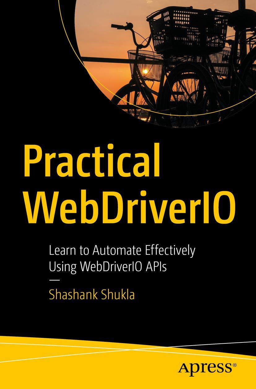 Vorderes Coverbild Practical WebDriverIO