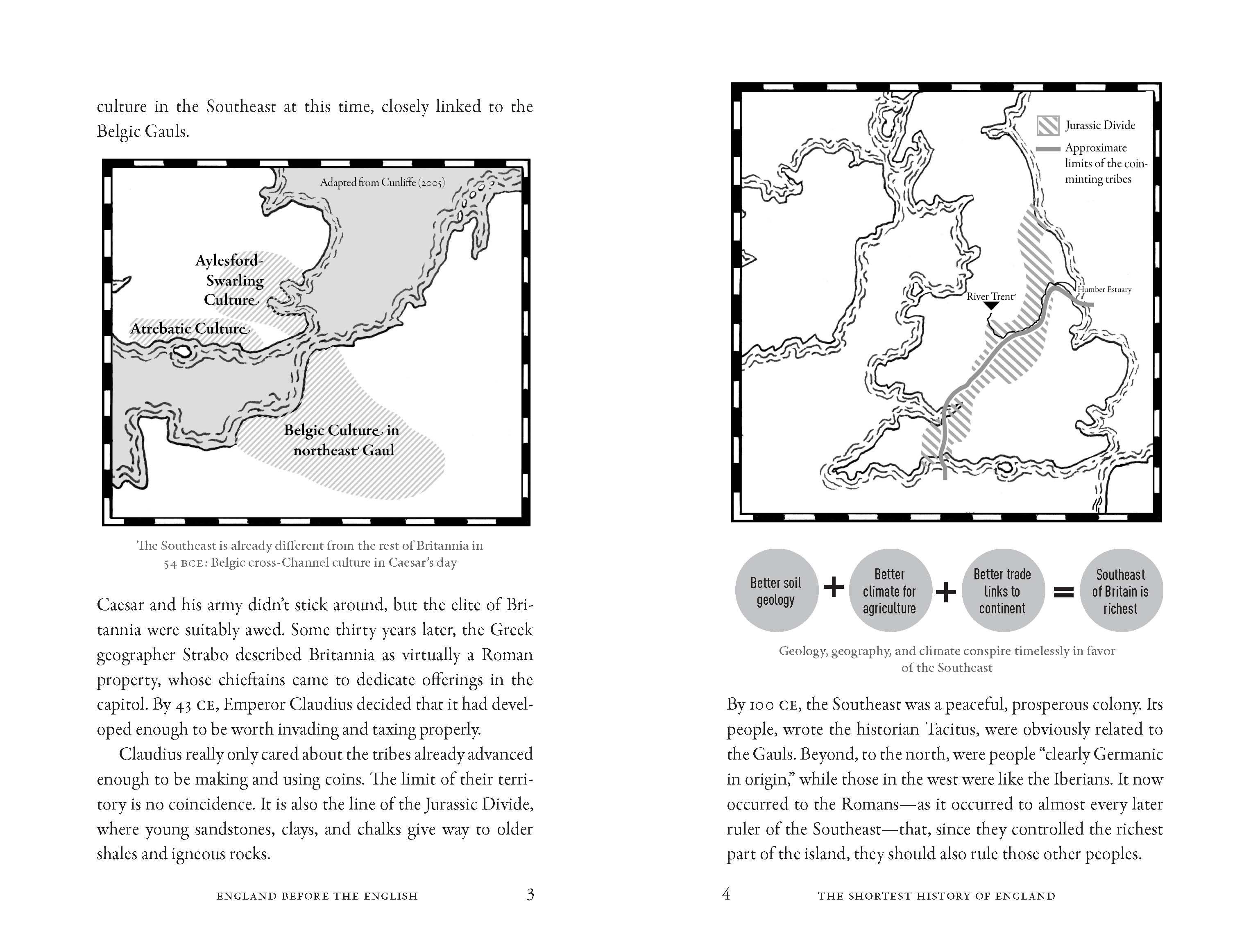 Beispielinhalt (Bild) The Shortest History of England