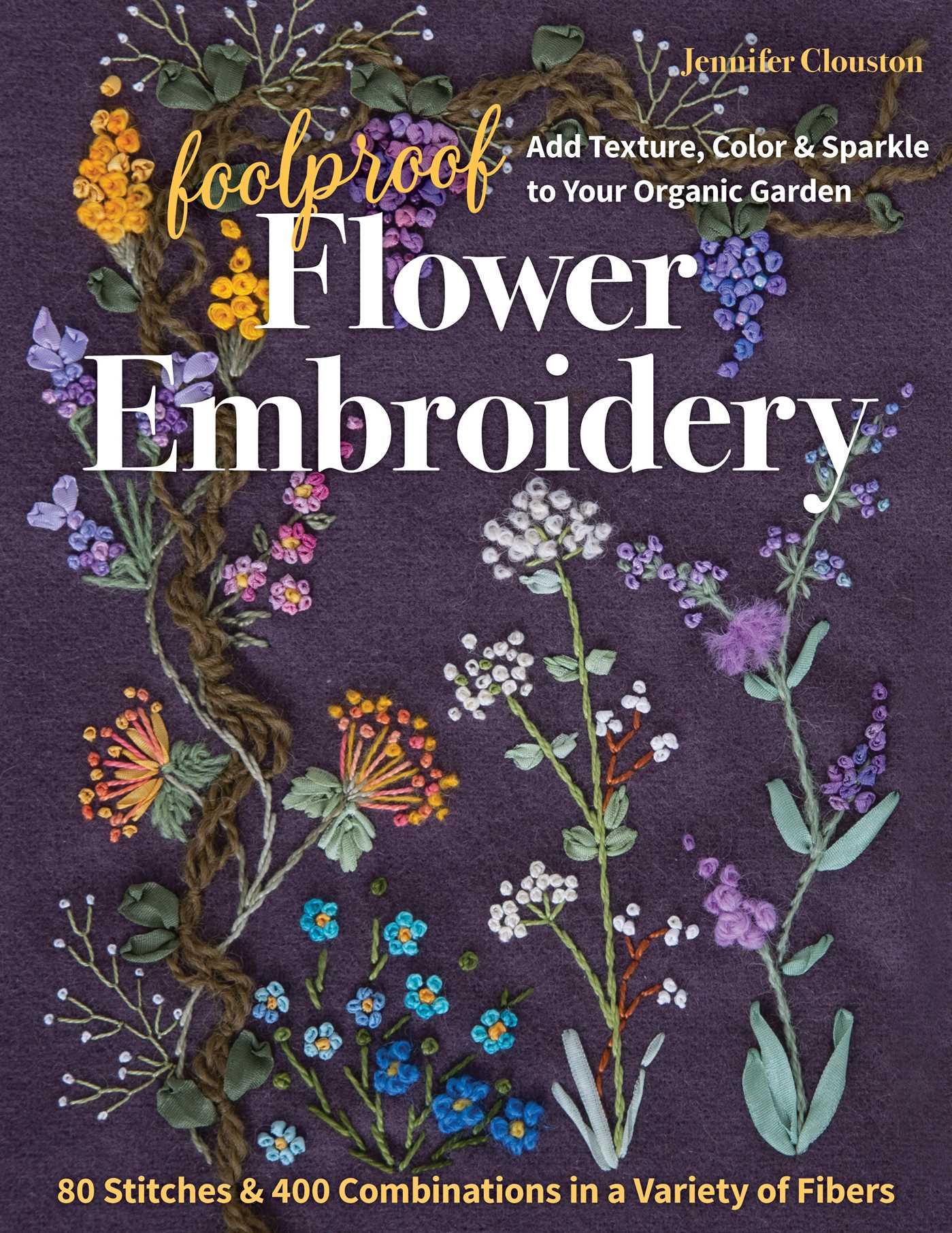 Vorderes Coverbild Foolproof Flower Embroidery