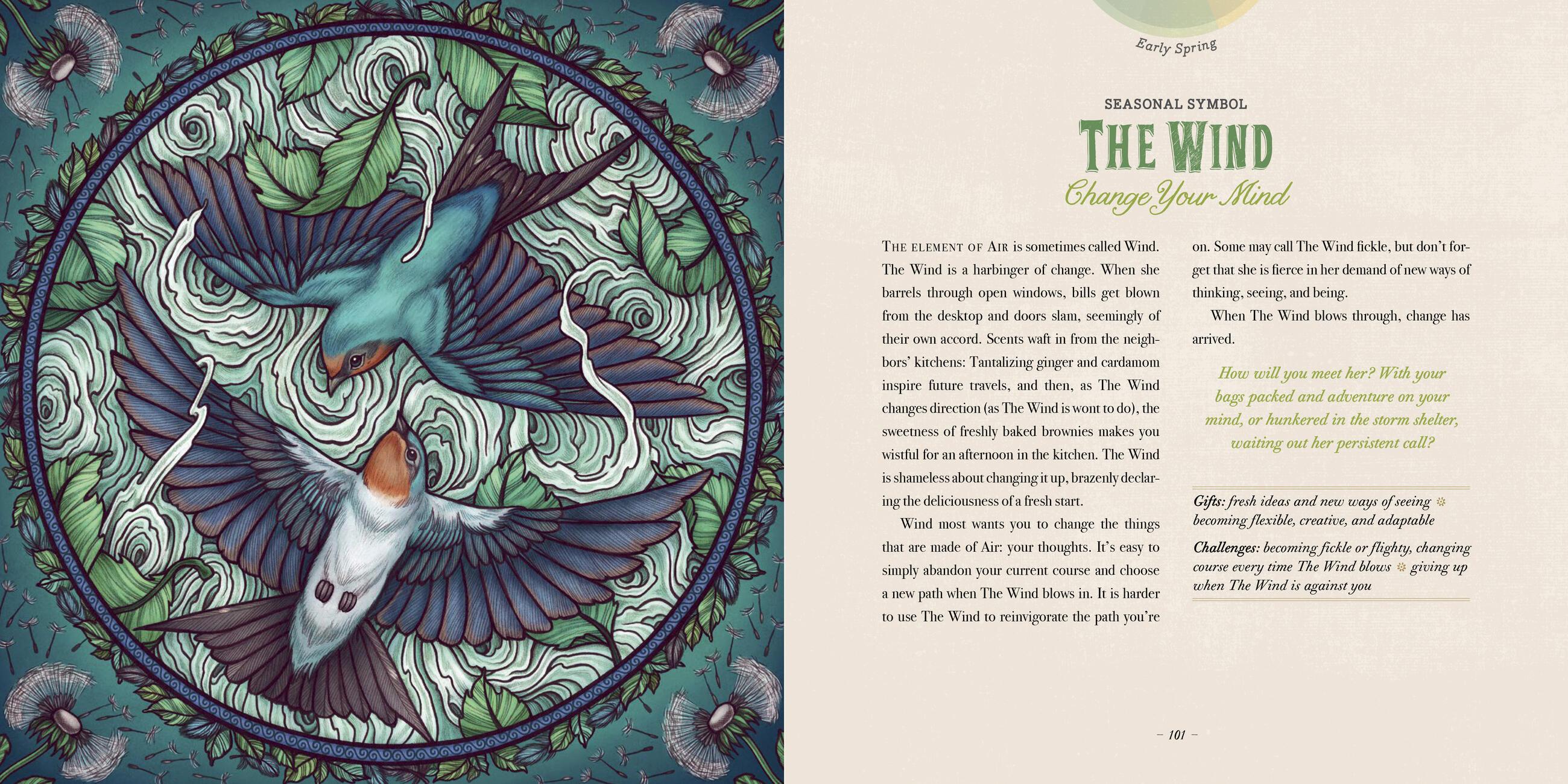 Beispielinhalt (Bild) Maia Toll's Wild Wisdom Companion