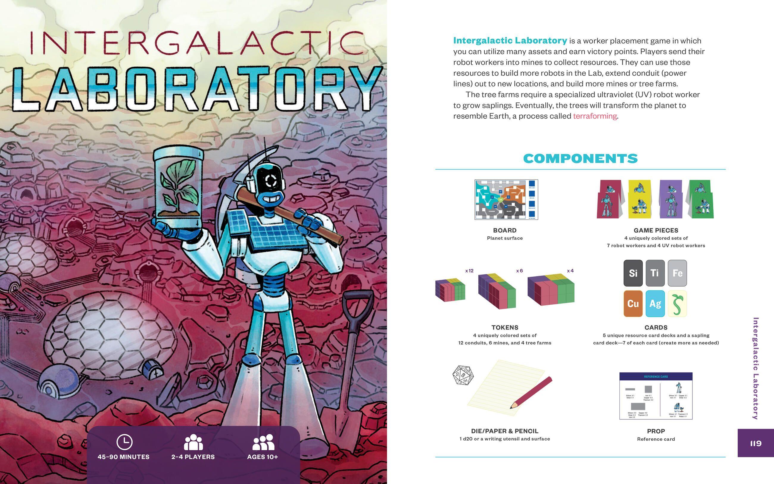 Beispielinhalt (Bild) Make Your Own Board Game