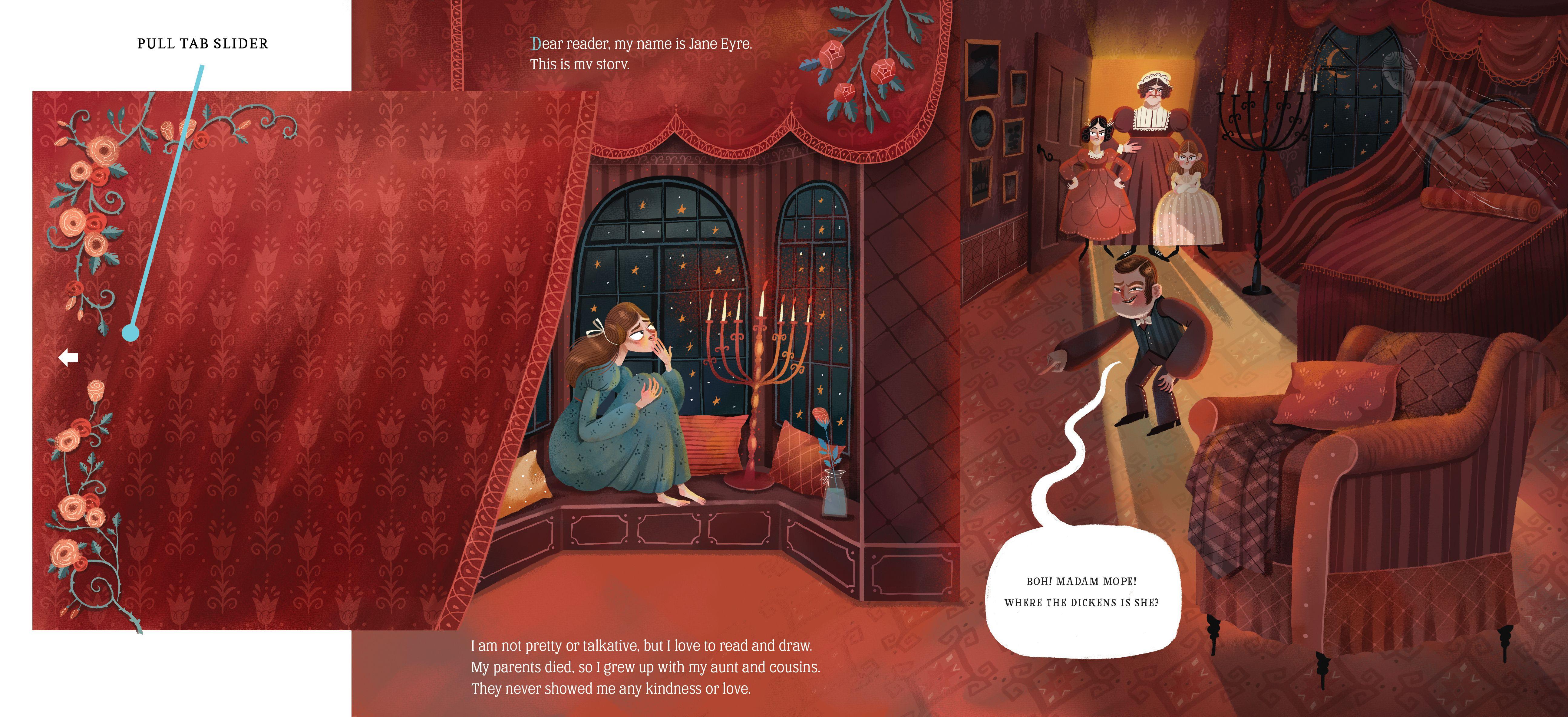 Beispielinhalt (Bild) Lit for Little Hands: Jane Eyre