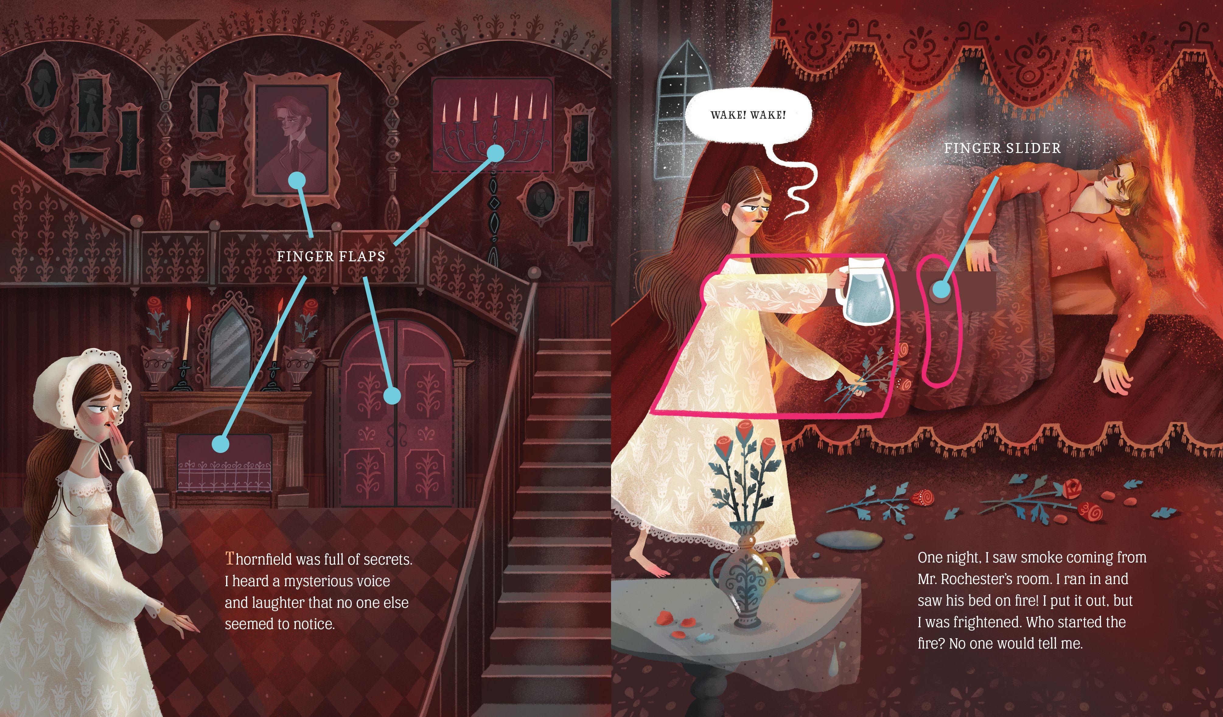 Beispielinhalt (Bild) Lit for Little Hands: Jane Eyre