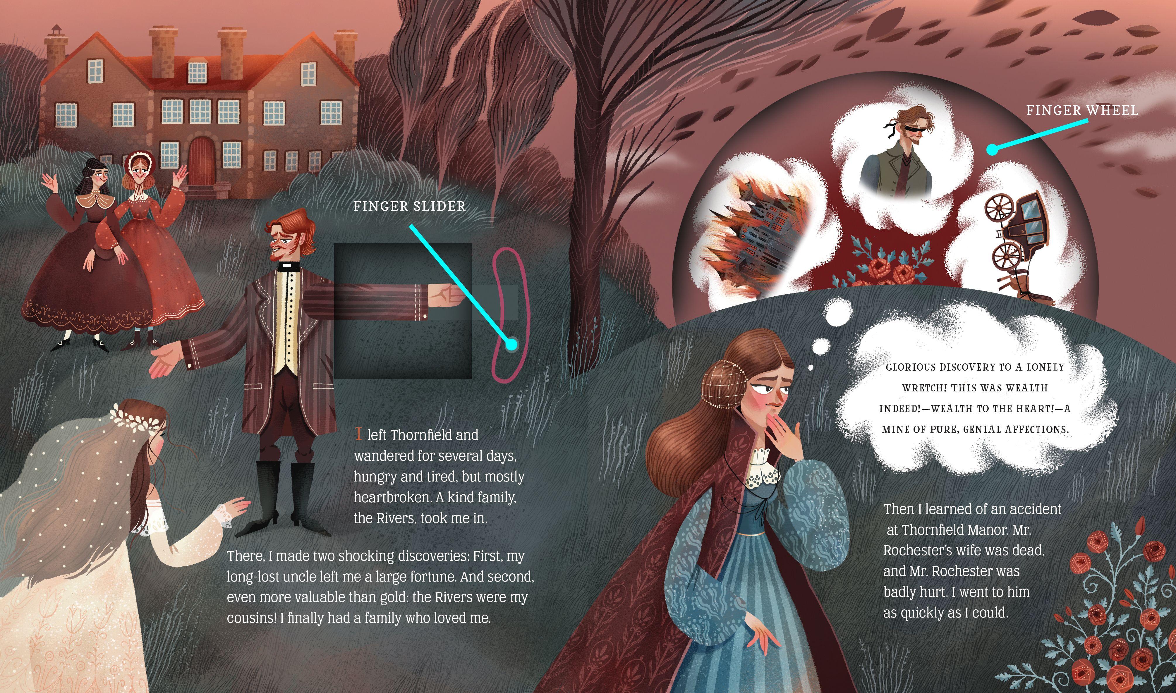 Beispielinhalt (Bild) Lit for Little Hands: Jane Eyre