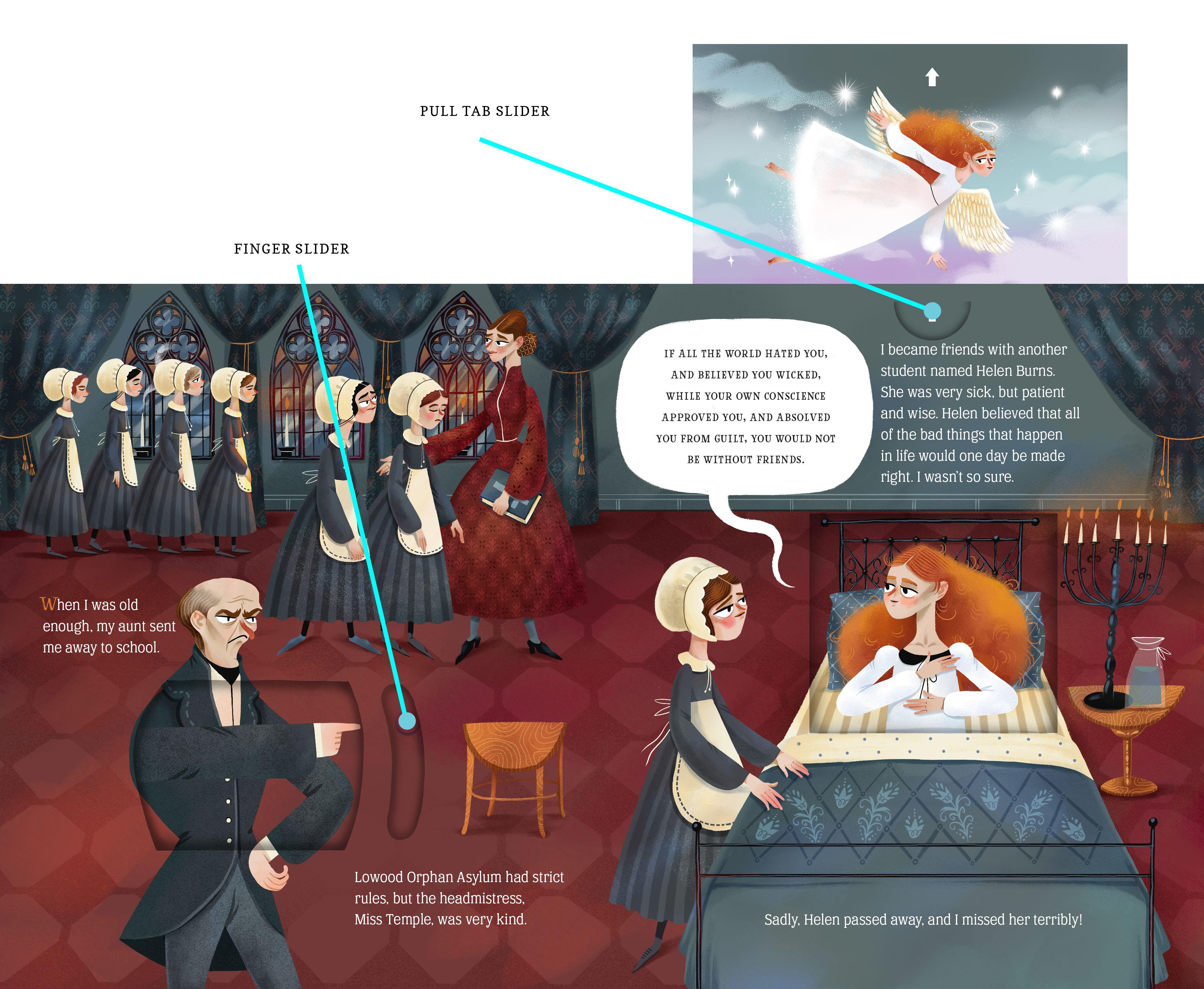 Beispielinhalt (Bild) Lit for Little Hands: Jane Eyre