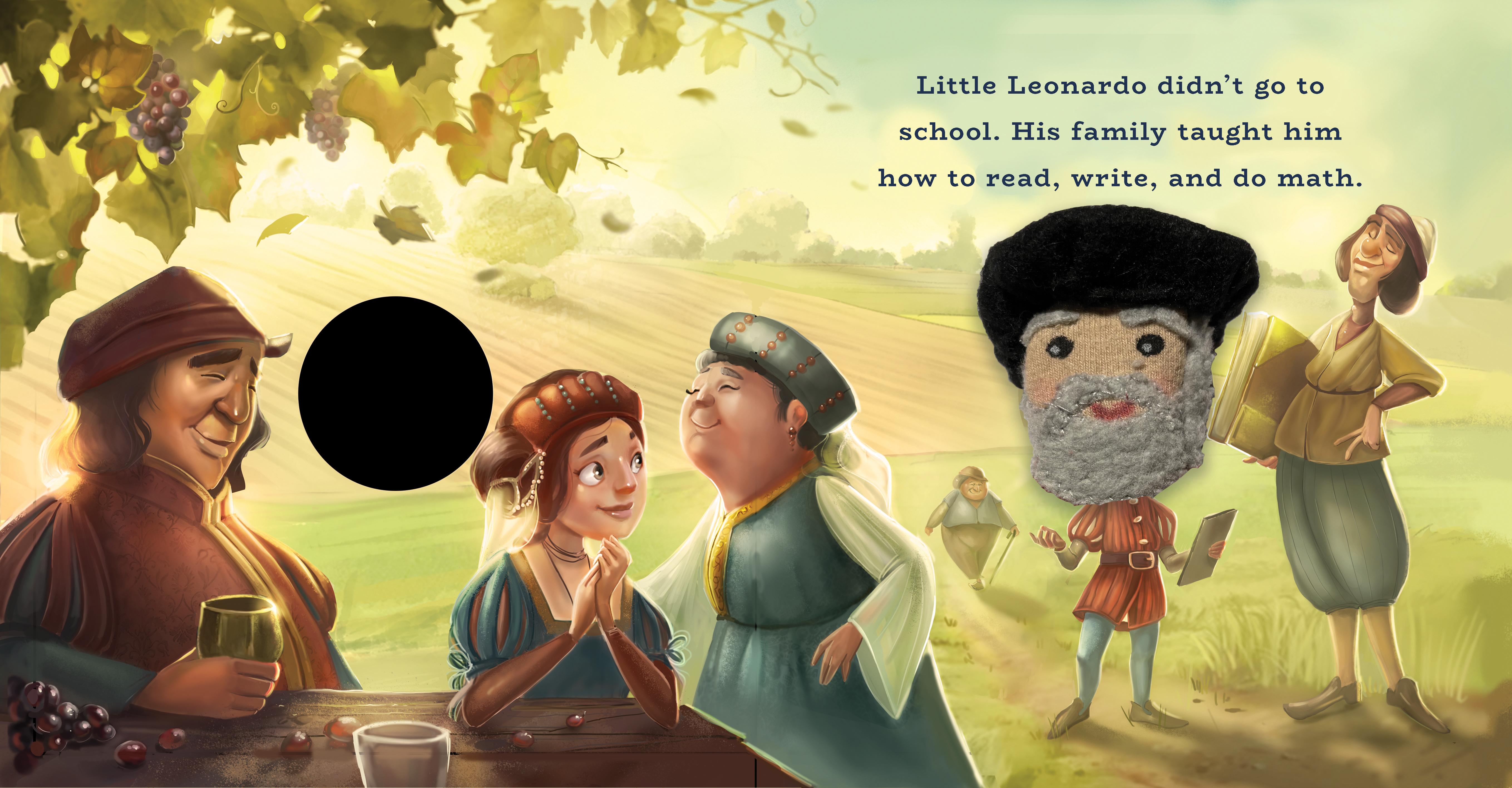 Beispielinhalt (Bild) I Can Be Creative Like Leonardo Da Vinci